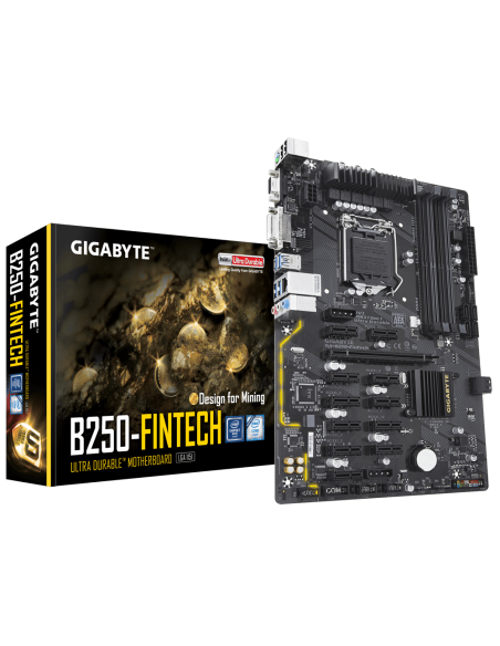 GIGABYTE B250 FINTECH 12* PCIe